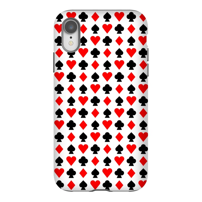 iPhone Xr StrongFit playing cards by TMSarts