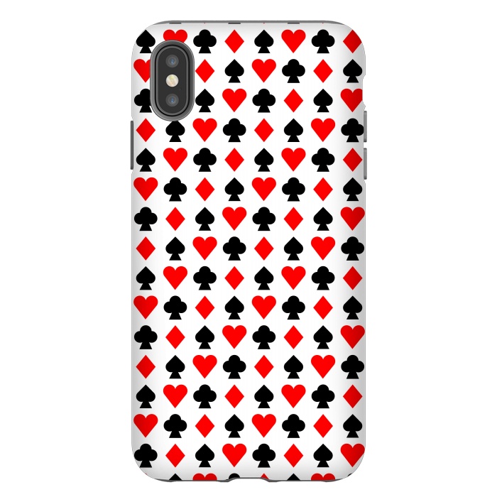 iPhone Xs Max StrongFit playing cards by TMSarts