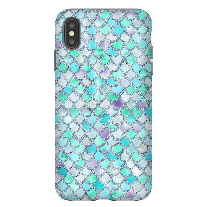 iPhone Xs Max StrongFit Hand drawn mermaid scales  by  Utart
