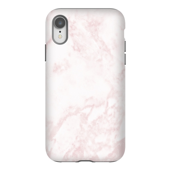 iPhone Xr StrongFit Rose-gold Marble Deluxe by Dushan Medich