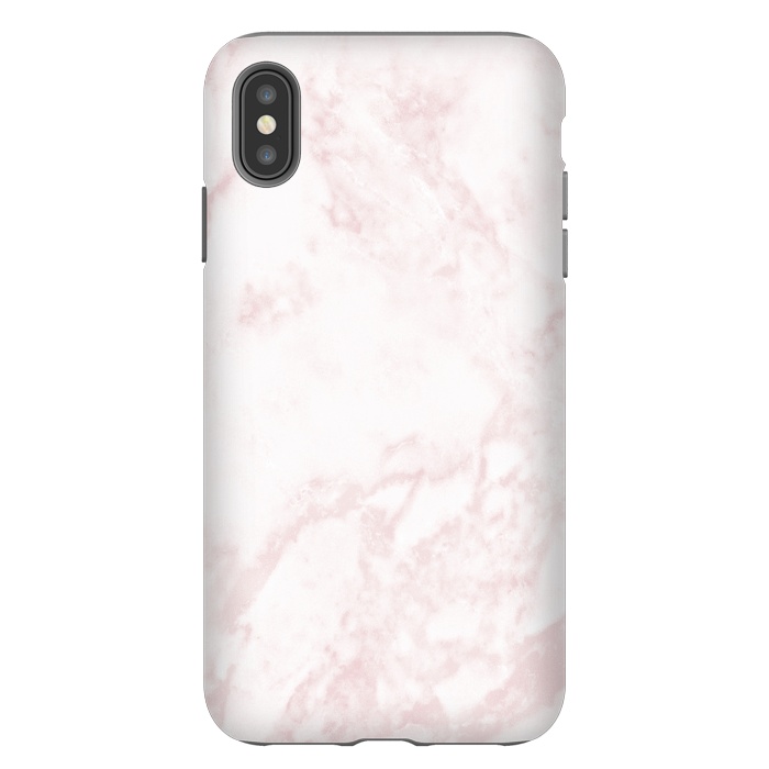iPhone Xs Max StrongFit Rose-gold Marble Deluxe by Dushan Medich
