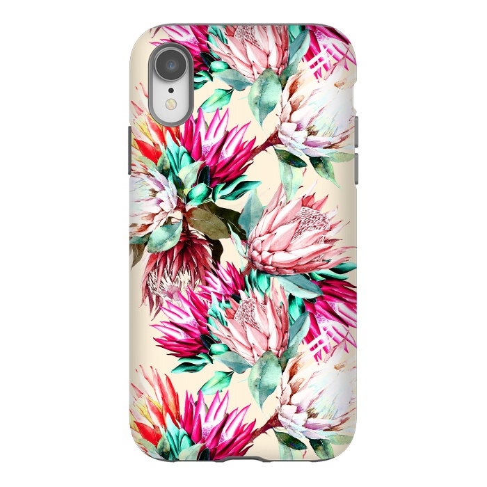 iPhone Xr StrongFit King proteas bloom II by Mmartabc