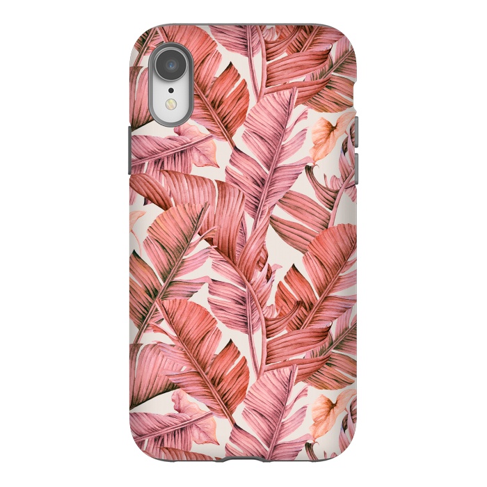 iPhone Xr StrongFit Jungle paradise pink by Mmartabc
