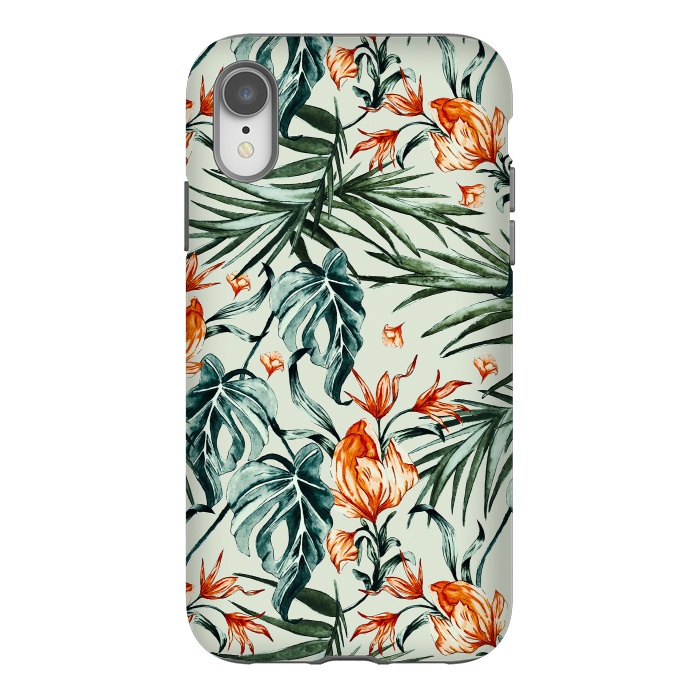 iPhone Xr StrongFit Exotic flower nature-07 by Mmartabc