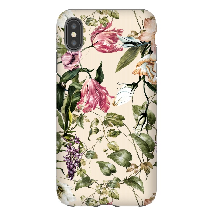 iPhone Xs Max StrongFit Detailed botanical garden by Mmartabc