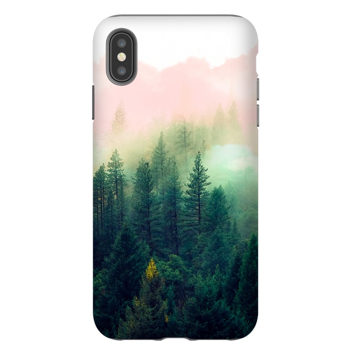 iPhone Xs Max StrongFit Mountain landscape painting  by Mmartabc