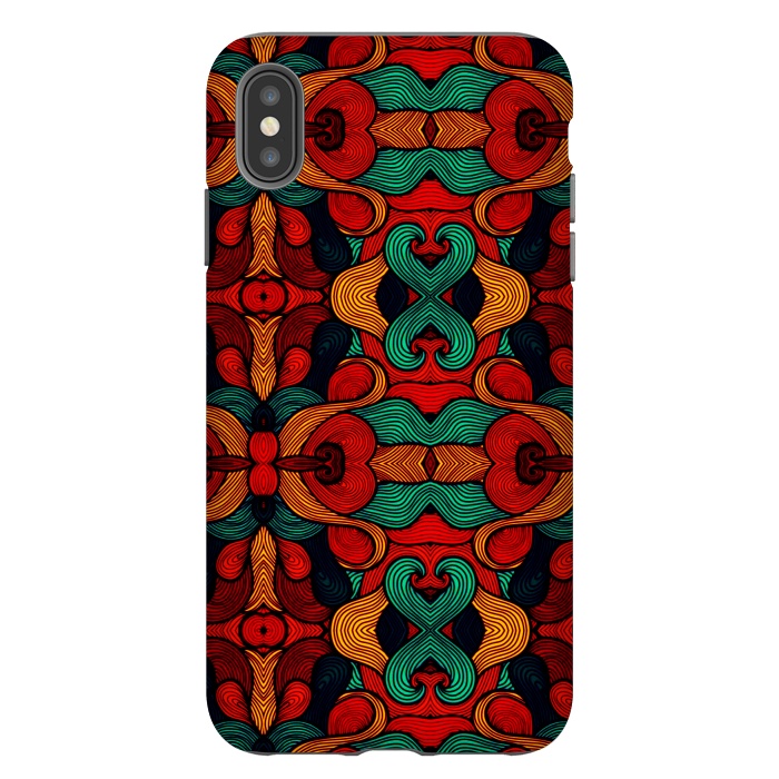 iPhone Xs Max StrongFit psychedelic art by TMSarts