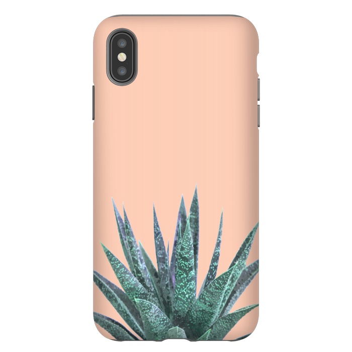 iPhone Xs Max StrongFit Succulent Illustration by Alemi