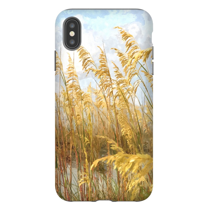 iPhone Xs Max StrongFit Sea Oats by Alemi