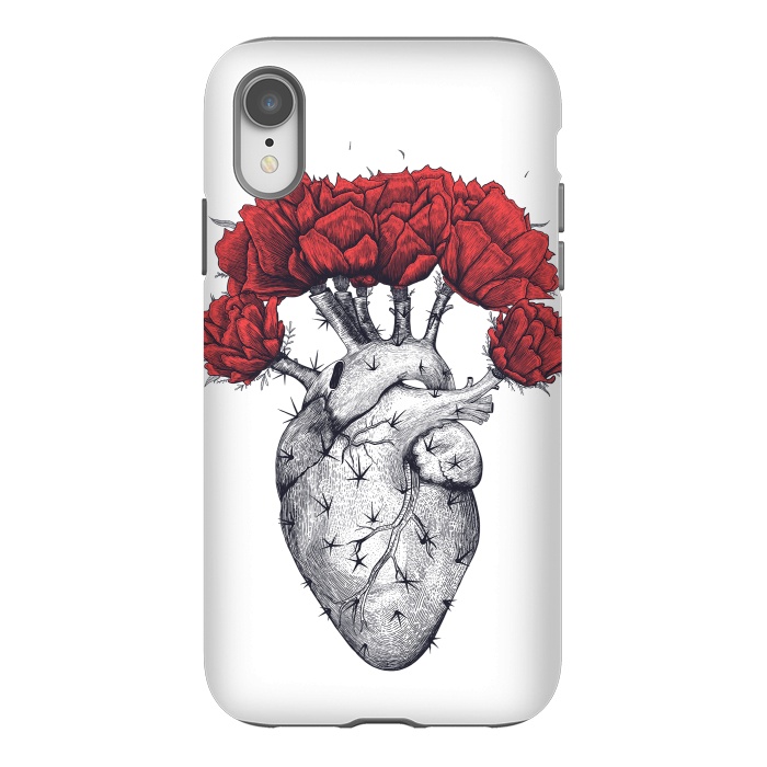 iPhone Xr StrongFit Cactus heart by kodamorkovkart