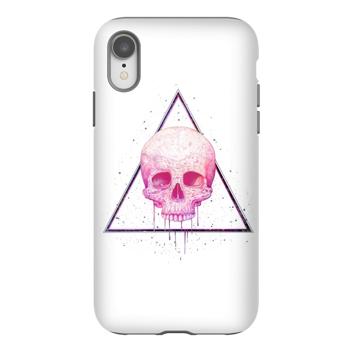 iPhone Xr StrongFit Skull in triangle by kodamorkovkart