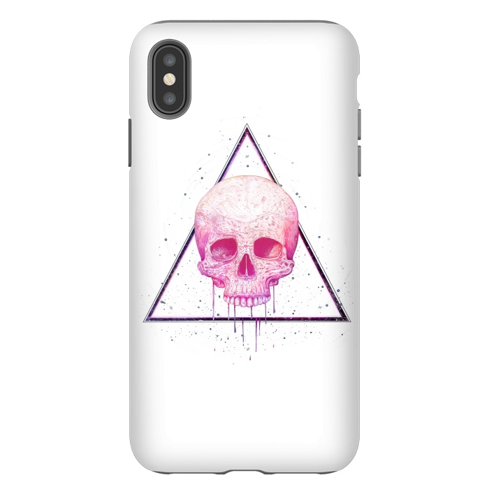 iPhone Xs Max StrongFit Skull in triangle by kodamorkovkart