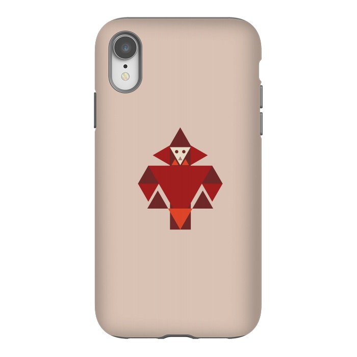 iPhone Xr StrongFit triangle human art by TMSarts