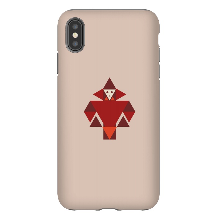 iPhone Xs Max StrongFit triangle human art by TMSarts
