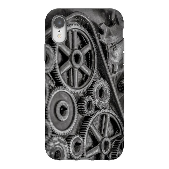 iPhone Xr StrongFit Steampunk Gear by Andrea Haase