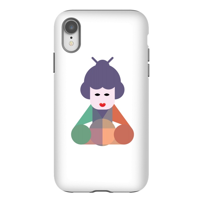 iPhone Xr StrongFit chinese beauty by TMSarts