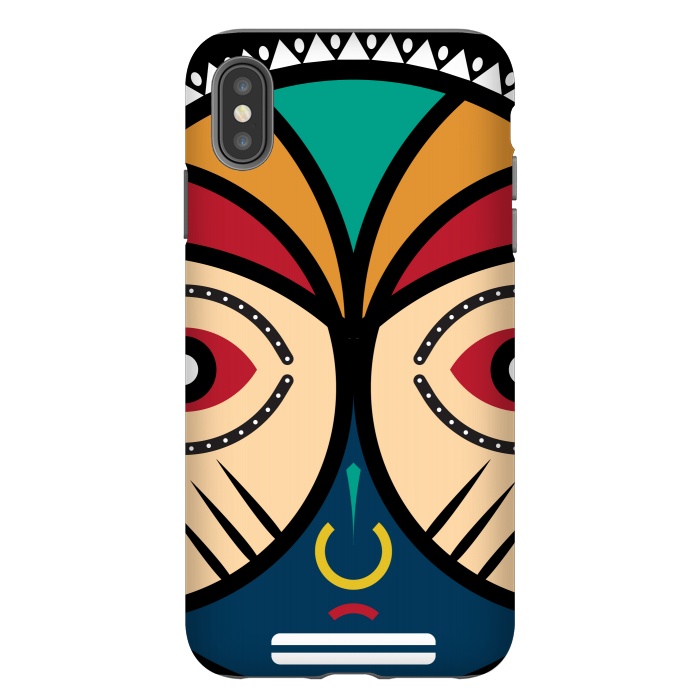 iPhone Xs Max StrongFit Pende tribal Mask by TMSarts