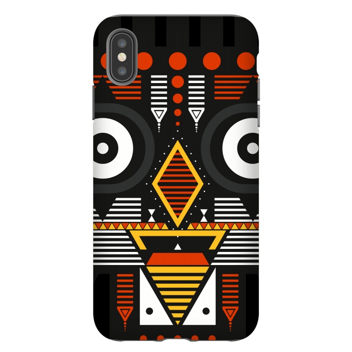 iPhone Xs Max StrongFit bobo tribal mask by TMSarts