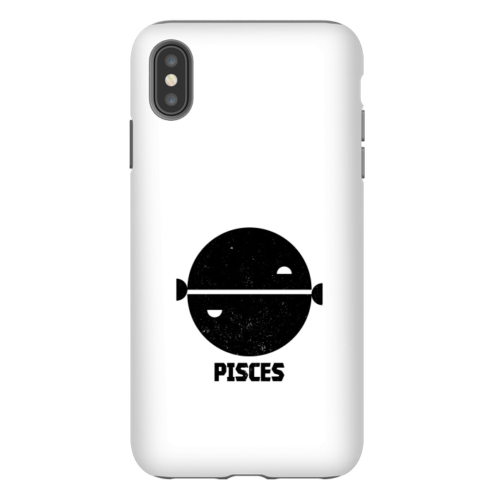 iPhone Xs Max StrongFit pisces by TMSarts