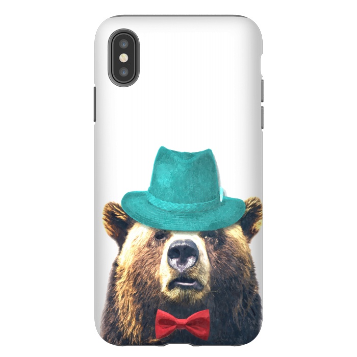iPhone Xs Max StrongFit Cute Bear by Alemi
