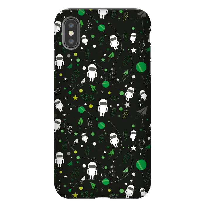 iPhone Xs Max StrongFit Astronauts by TMSarts