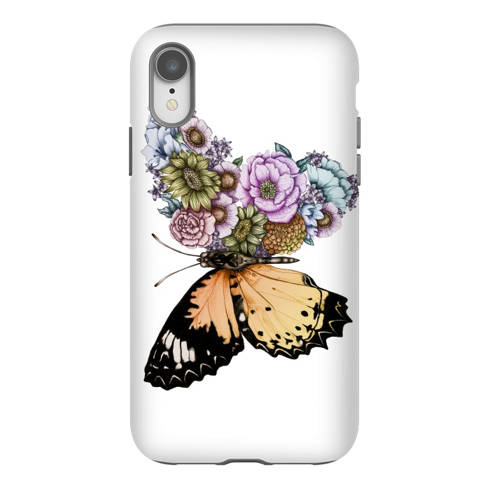 iPhone Xr StrongFit Butterfly in Bloom II by ECMazur 