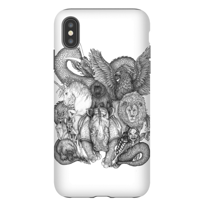 iPhone Xs Max StrongFit The Impossible Menagerie by ECMazur 