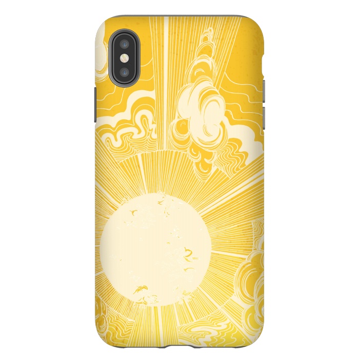 iPhone Xs Max StrongFit Solar Flare by ECMazur 