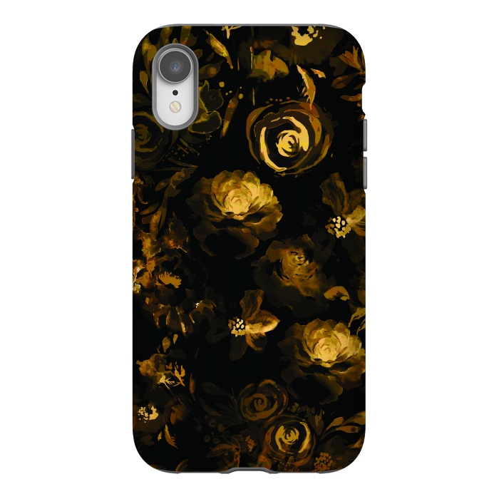 iPhone Xr StrongFit Different Watercolor Roses 4 by Bledi