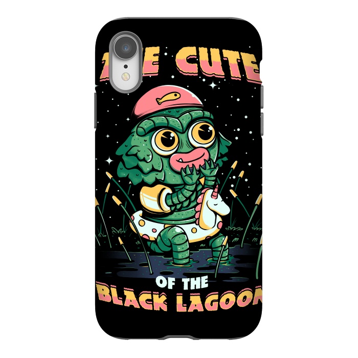 iPhone Xr StrongFit Cute of the black lagoon! by Ilustrata