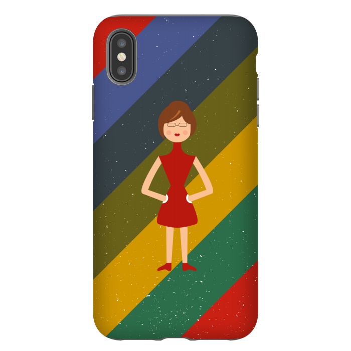 iPhone Xs Max StrongFit fashionable girl standing by TMSarts