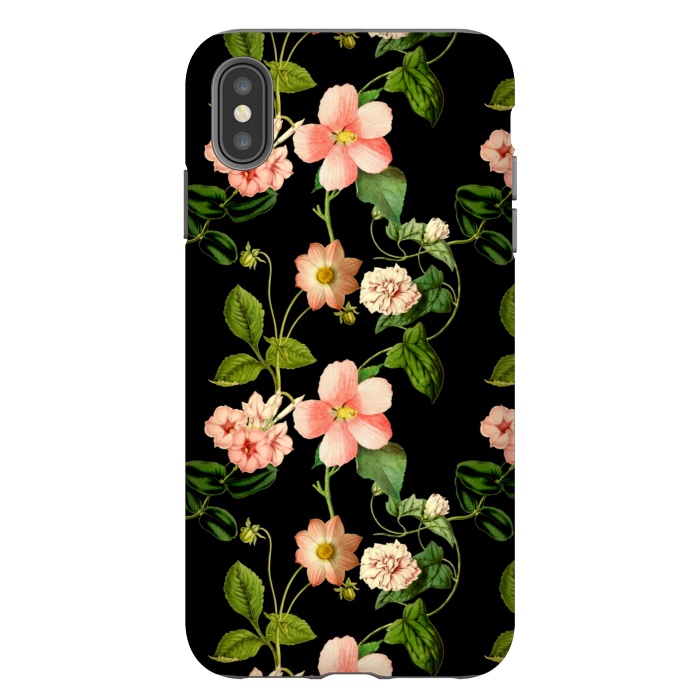 iPhone Xs Max StrongFit Beautiful vintage flowers by  Utart