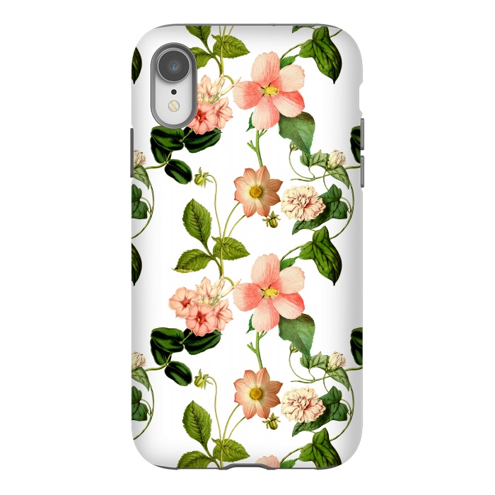 iPhone Xr StrongFit Lovely vintage flower pattern by  Utart