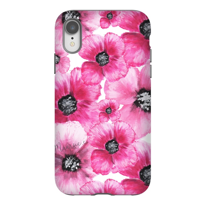 iPhone Xr StrongFit Flores Fux by Camila