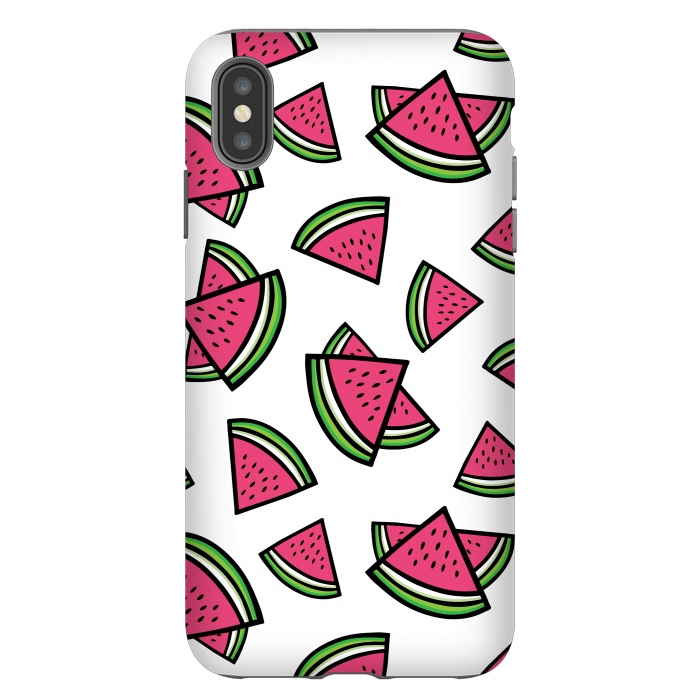 iPhone Xs Max StrongFit Watermelon by Majoih