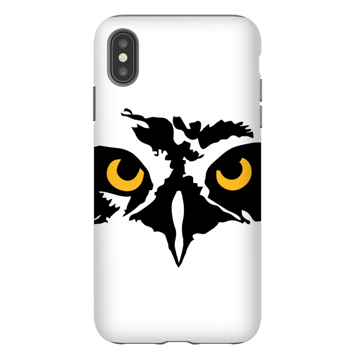 iPhone Xs Max StrongFit Night Owl by Majoih