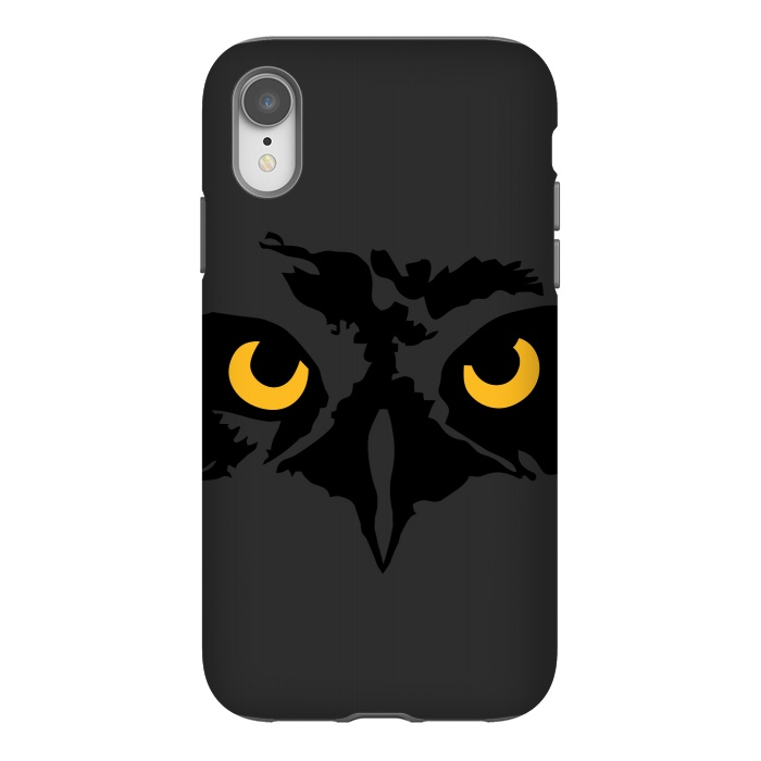 iPhone Xr StrongFit Dark Owl by Majoih
