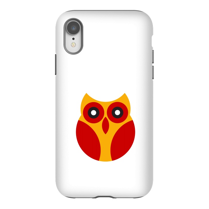 iPhone Xr StrongFit little owl shape by TMSarts