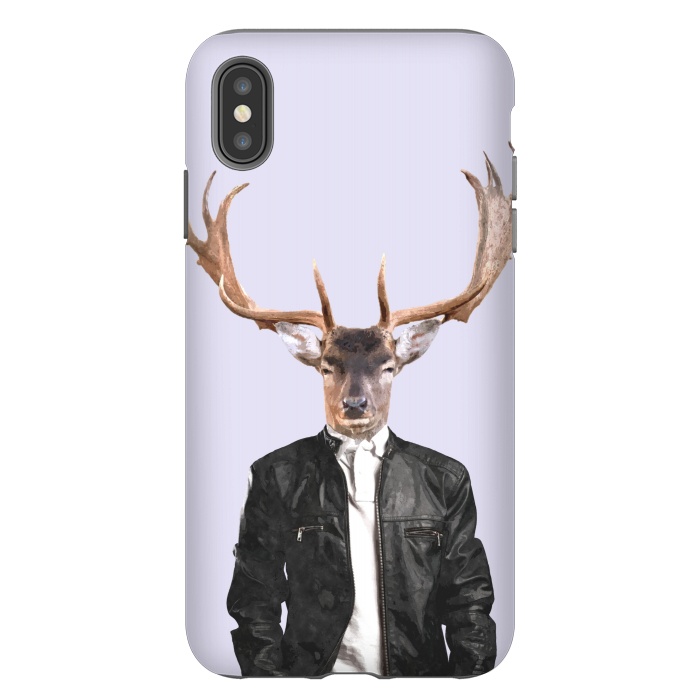iPhone Xs Max StrongFit Fashionable Deer Illustration by Alemi