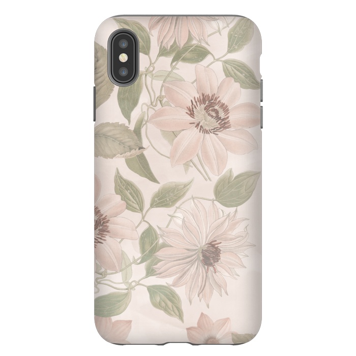 iPhone Xs Max StrongFit Nostalgic Flowers by Andrea Haase