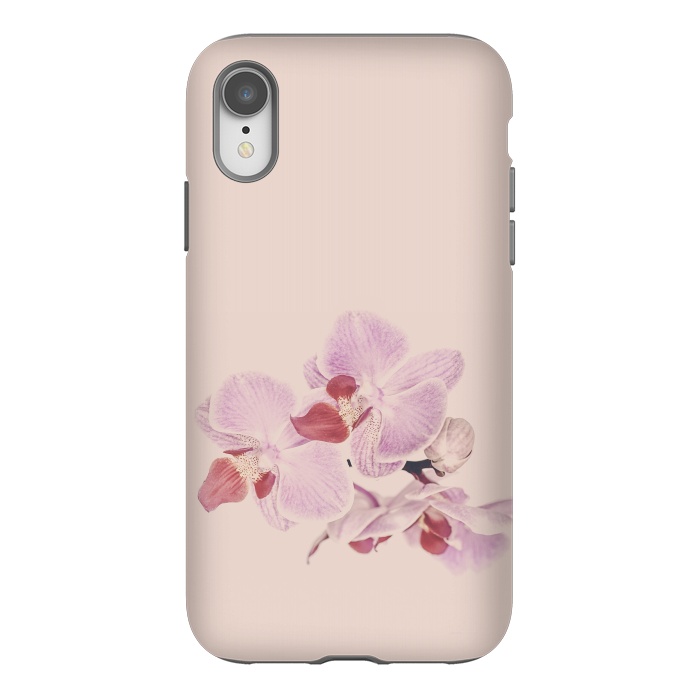 iPhone Xr StrongFit Orchid In Soft Pastel Pink by Andrea Haase