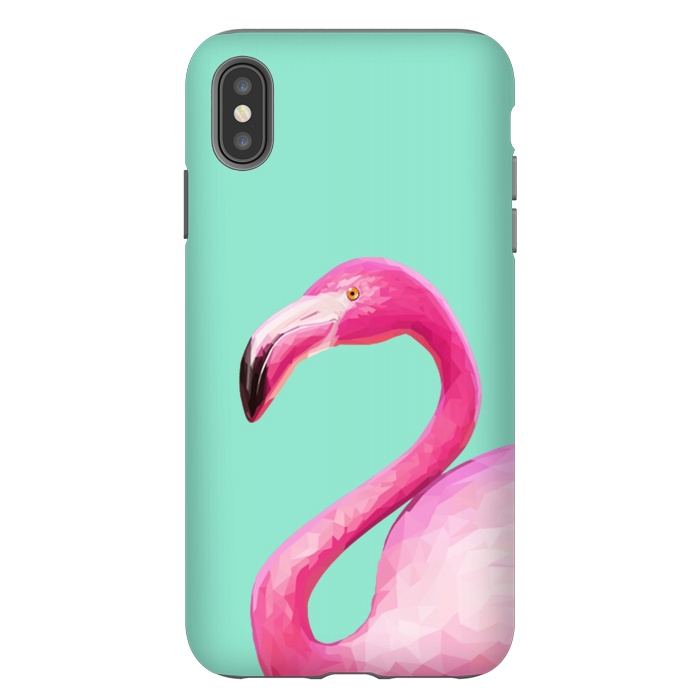 iPhone Xs Max StrongFit Flamingo Baby by ''CVogiatzi.