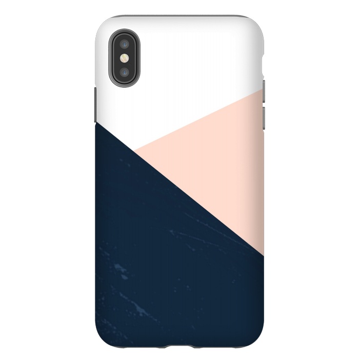 iPhone Xs Max StrongFit BLUE-ROSE by ''CVogiatzi.