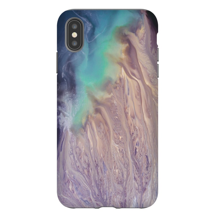 iPhone Xs Max StrongFit Colour Storm Illusion by Joanna Vog