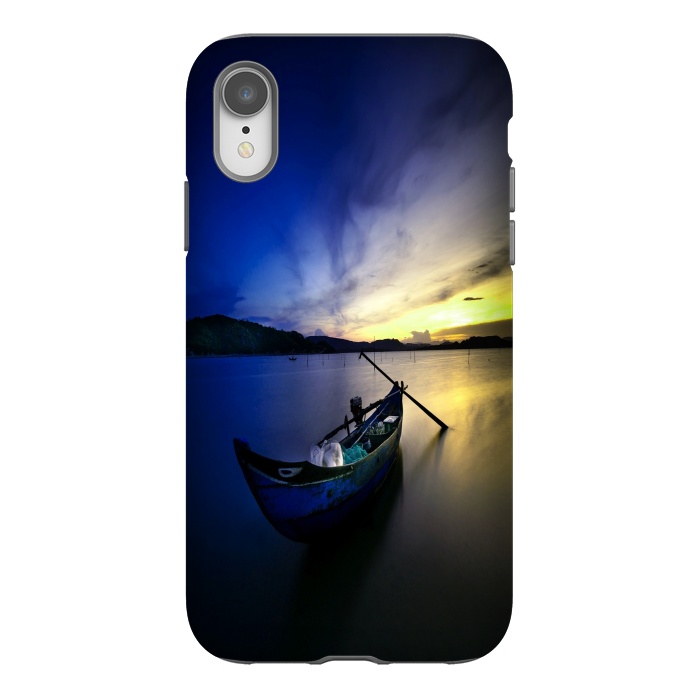 iPhone Xr StrongFit Lonely Sunset by Joanna Vog