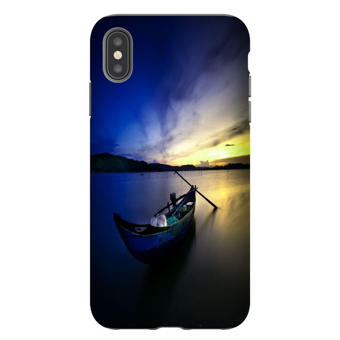 iPhone Xs Max StrongFit Lonely Sunset by Joanna Vog