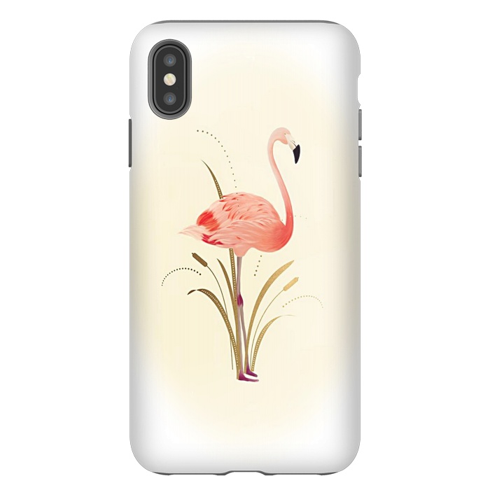 iPhone Xs Max StrongFit Flamingo Dream by Joanna Vog