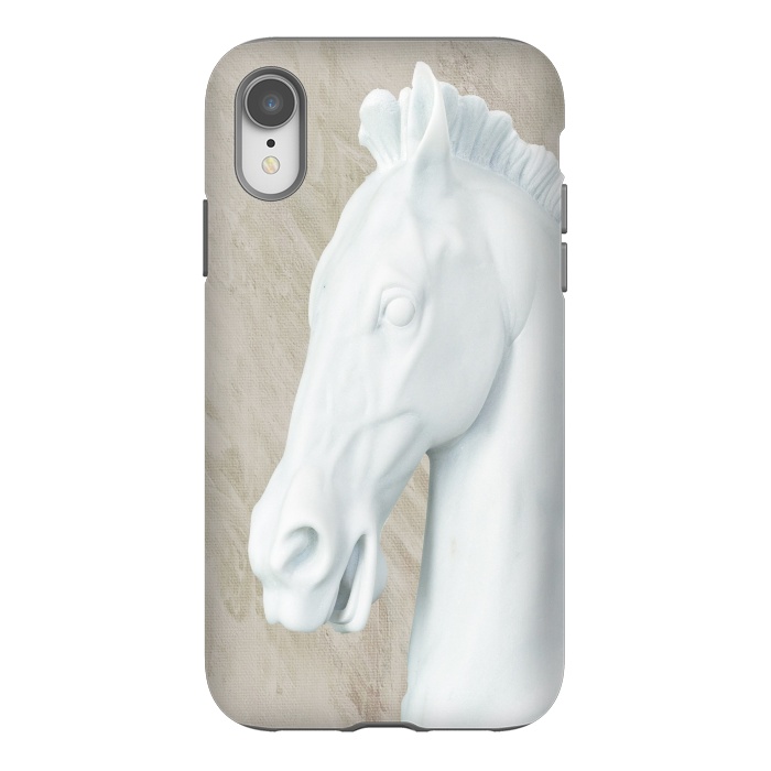 iPhone Xr StrongFit Ancient Sculpture Horse Decor  by Joanna Vog