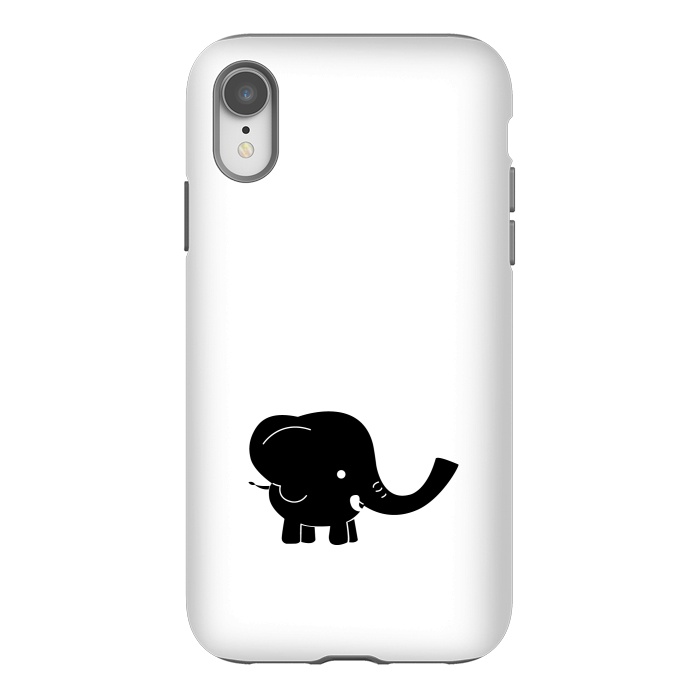 iPhone Xr StrongFit Cute elephant cartoon by TMSarts