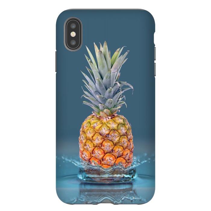 iPhone Xs Max StrongFit Pineapple Strike by Creativeaxle